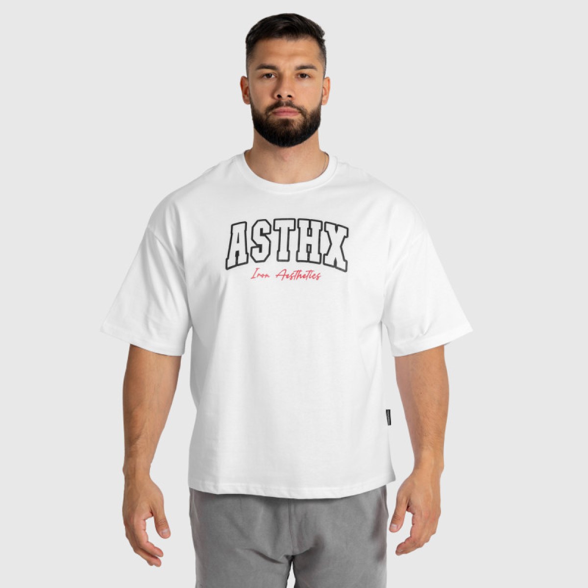 Pánske tričko Iron Aesthetics ASTHX, white · záber 1