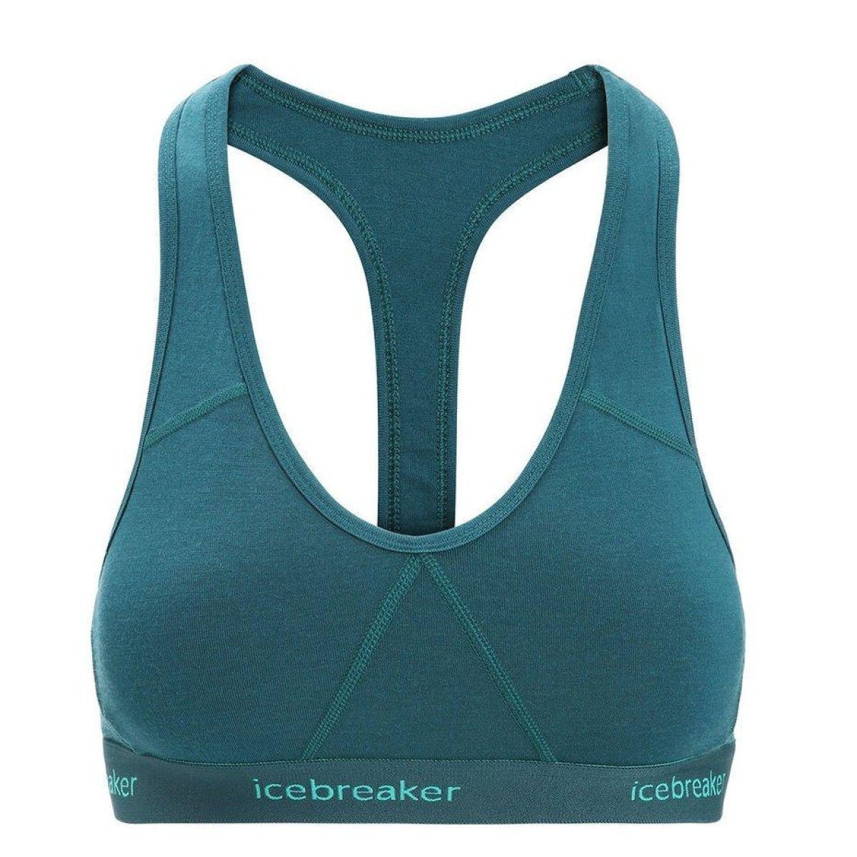 Icebreaker Merino Sprite Racerback Bra - Veľkosť: XS | Farba: Zelená · záber 1