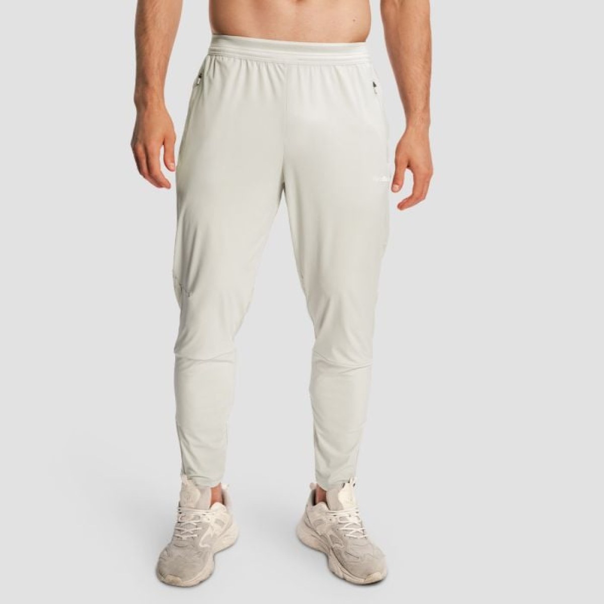 GymBeam Pánske bežecké nohavice Pulse X Gray M · záber 1