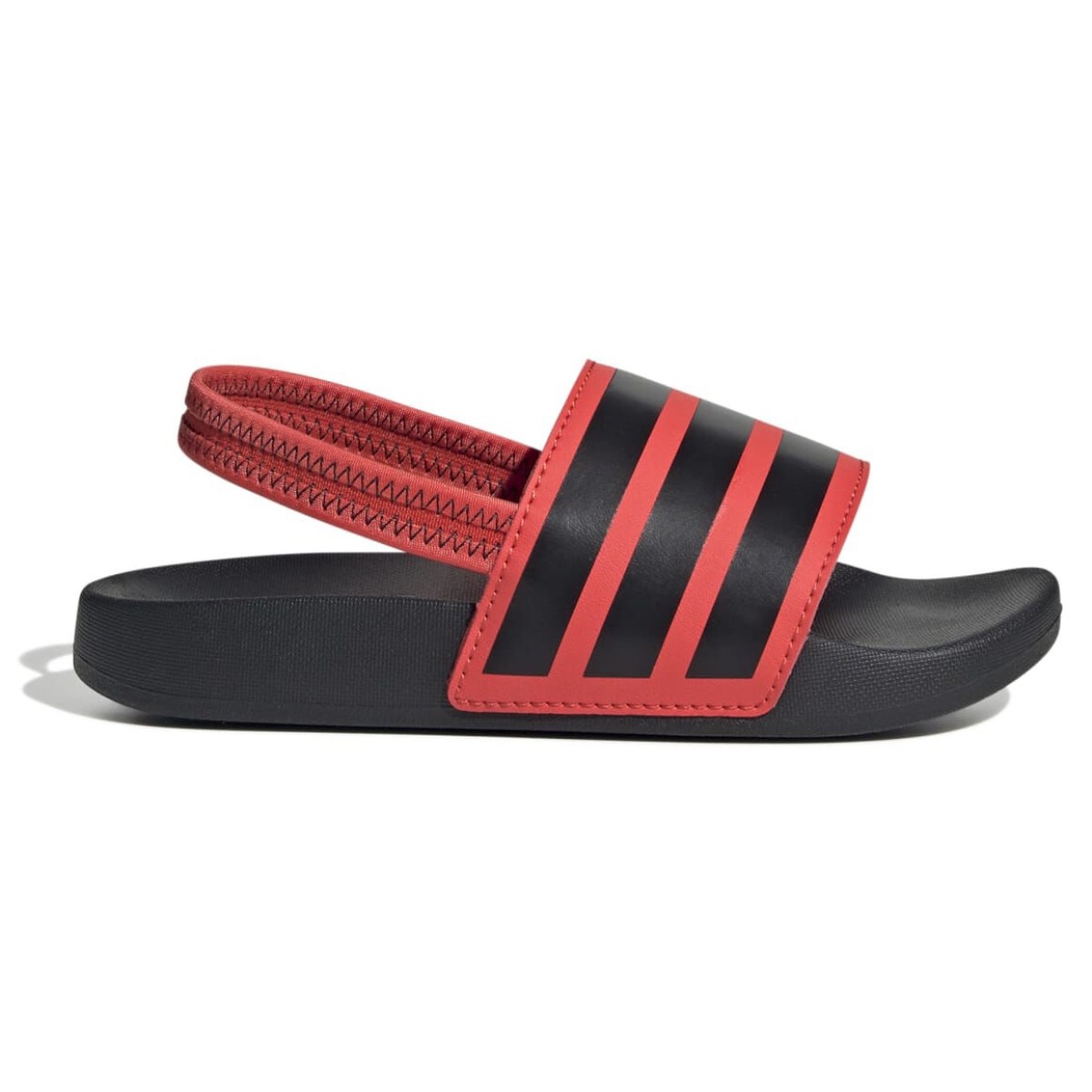 Adidas Adilette Estrap Kids - Veľkosť: 31 | Farba: Červená · záber 1