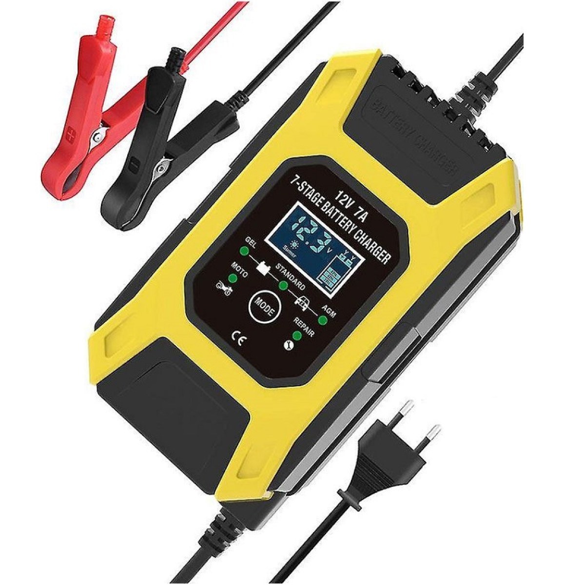 Nabíjačka Pb akumulátorov 12V-7A automatická · záber 1