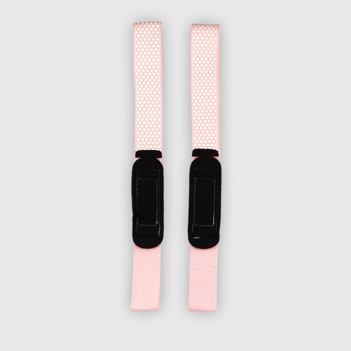 Trhačky s gripom Iron Aesthetics Grip Straps, ružové · záber 5