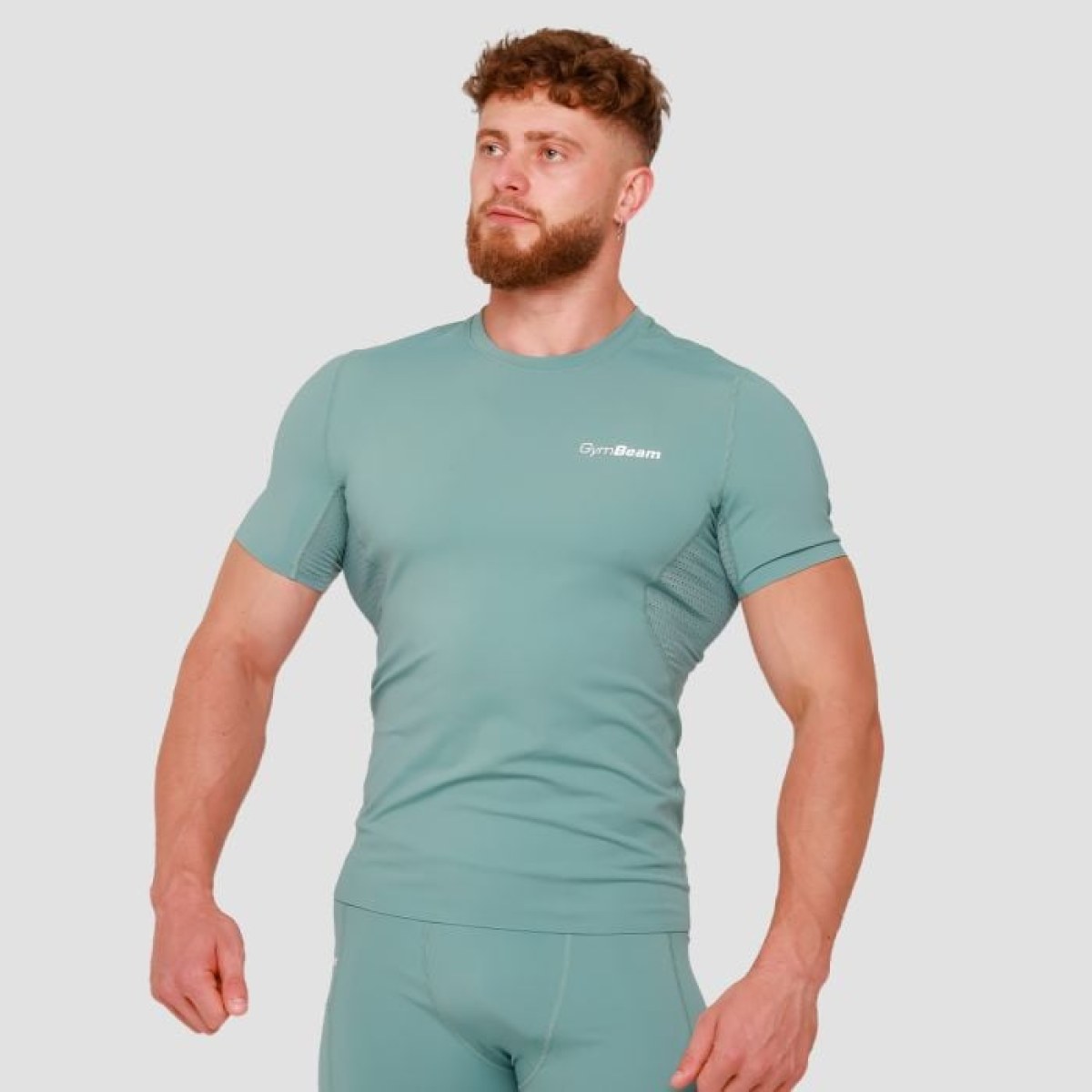 GymBeam Kompresné tričko High Blue S · záber 1