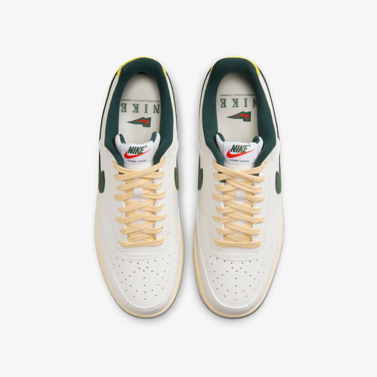 Nike Court Vision Low M - Veľkosť: 45,5 | Farba: Biela · záber 3