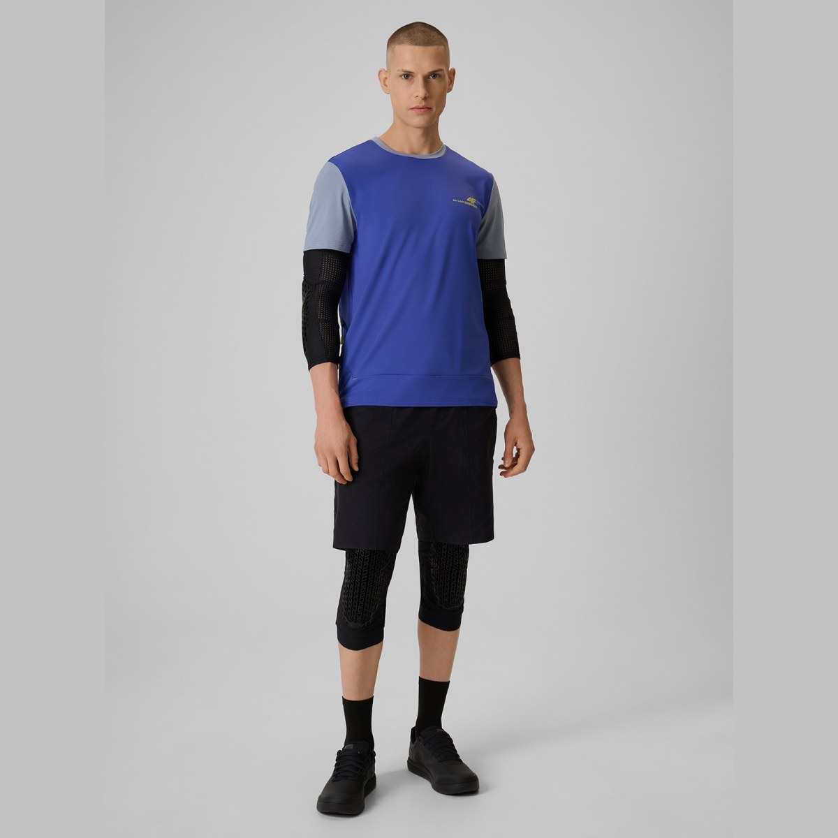 Pánsky cyklistický dres - fialový · záber 2