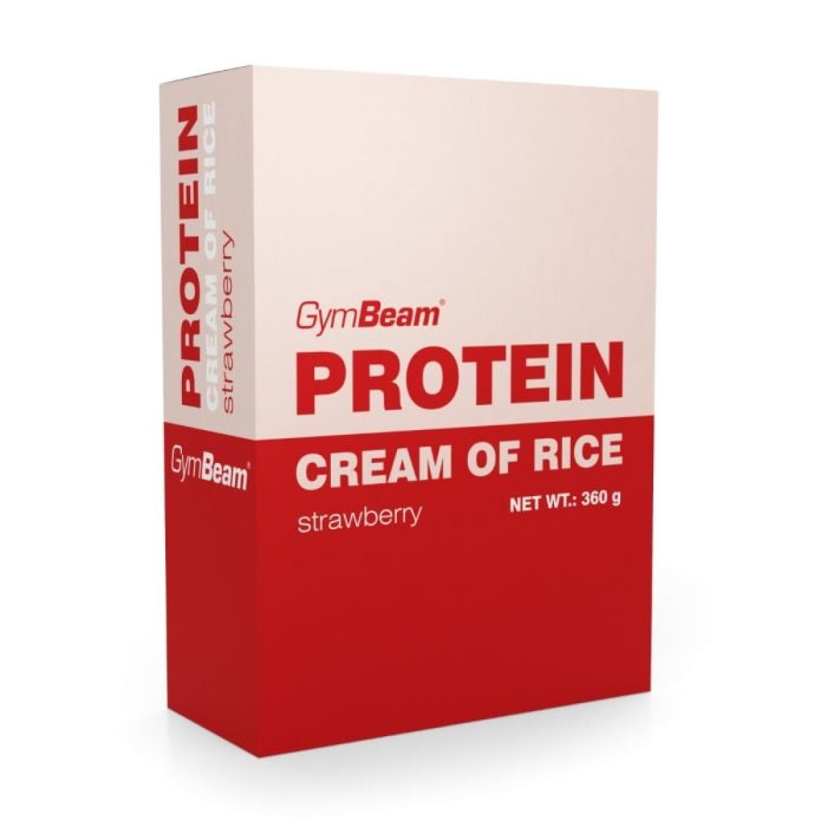 GymBeam Proteínová ryžová kaša jahoda · záber 1