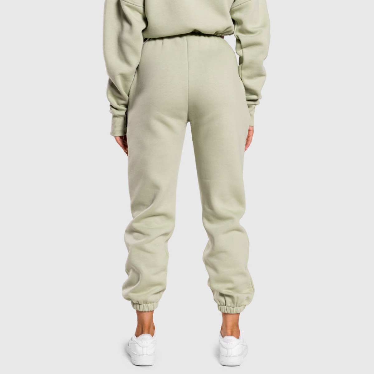 Dámske oversized tepláky Iron Aesthetics Simone, zelené · záber 4