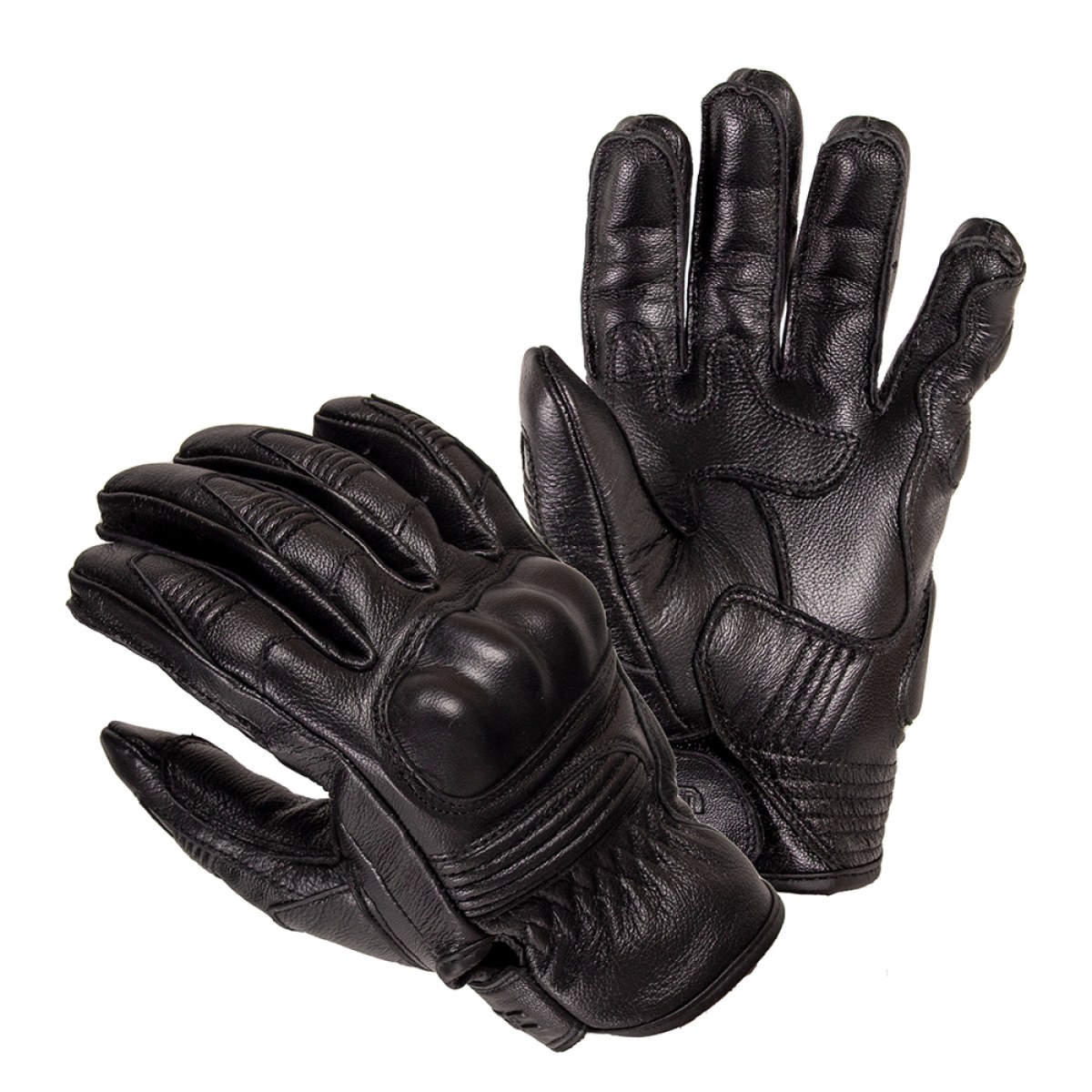 Kožené moto rukavice W-TEC Trogir - Veľkosť: 3XL | Farba: Čierna · záber 1