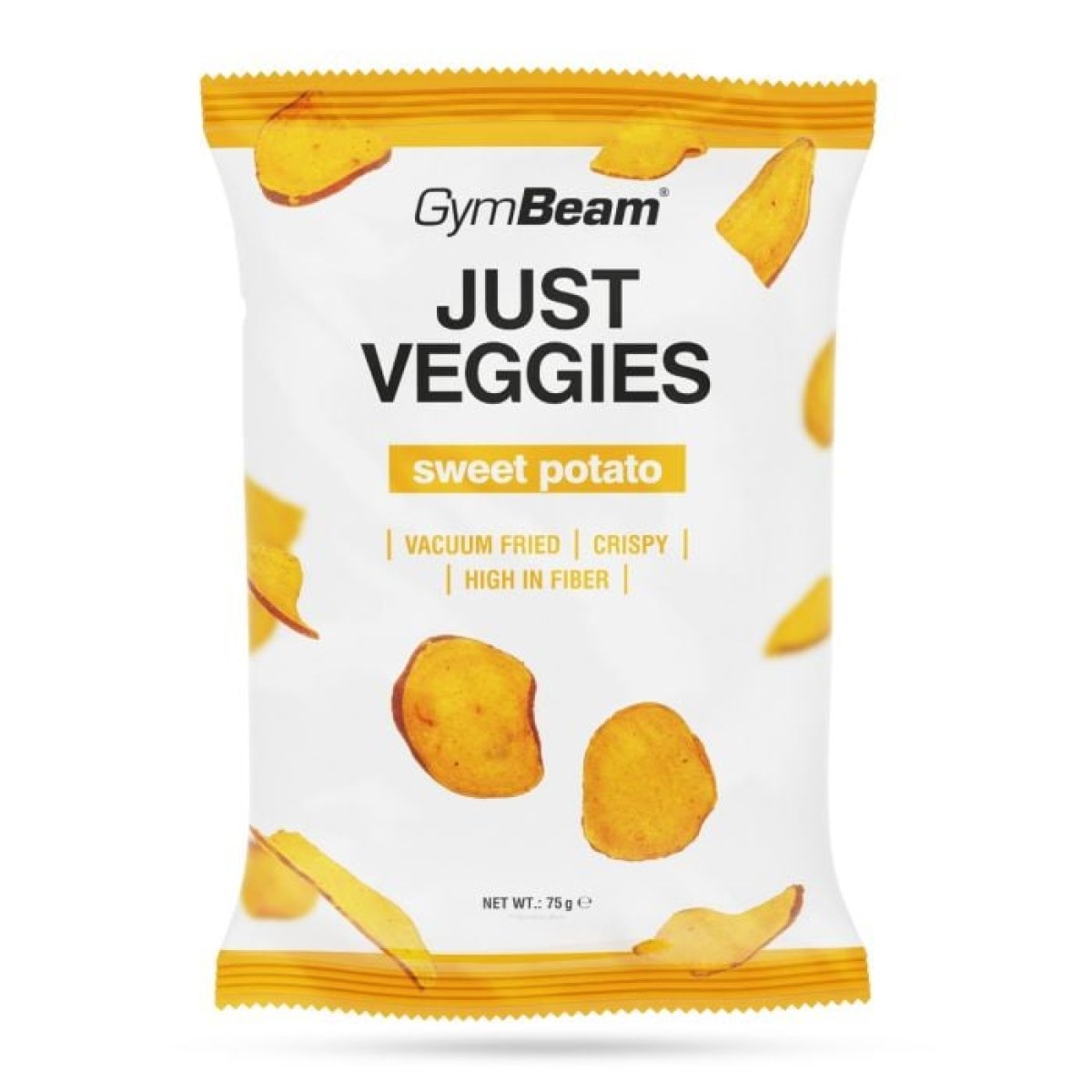 GymBeam Just Veggies - sladké zemiaky - Hmotnosť: 0,075 kg | Balenie: 12 · záber 1