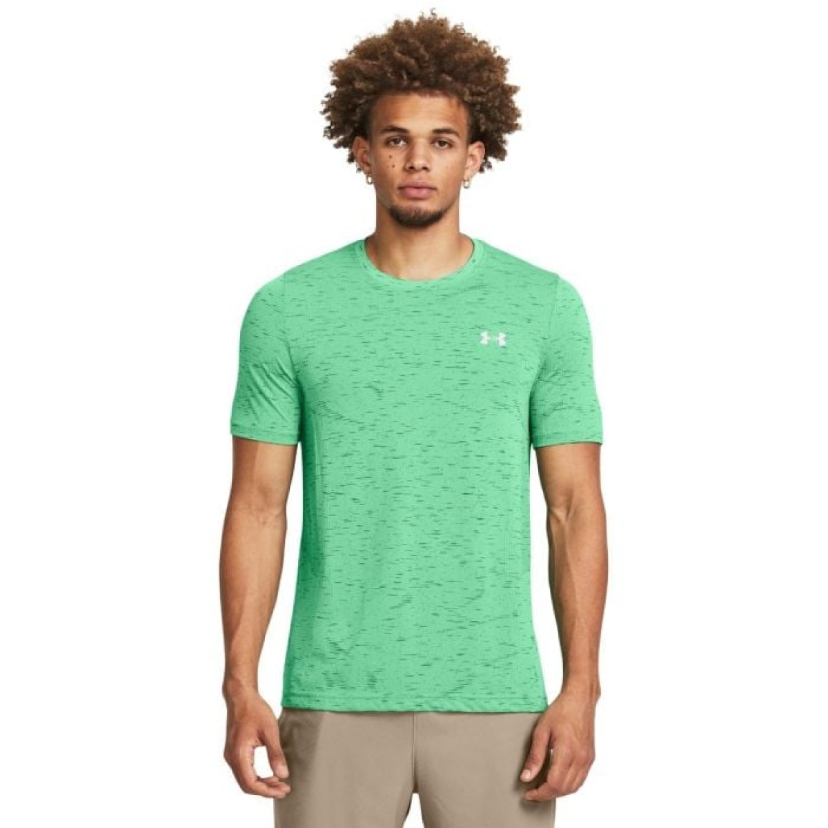 Under Armour Tričko Vanish Seamless SS Green LL · záber 1