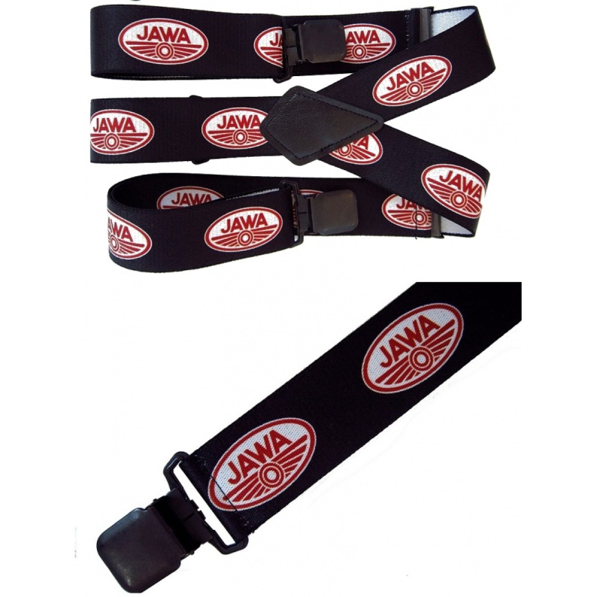 MTHDR Suspenders JAWA Red Black · záber 1
