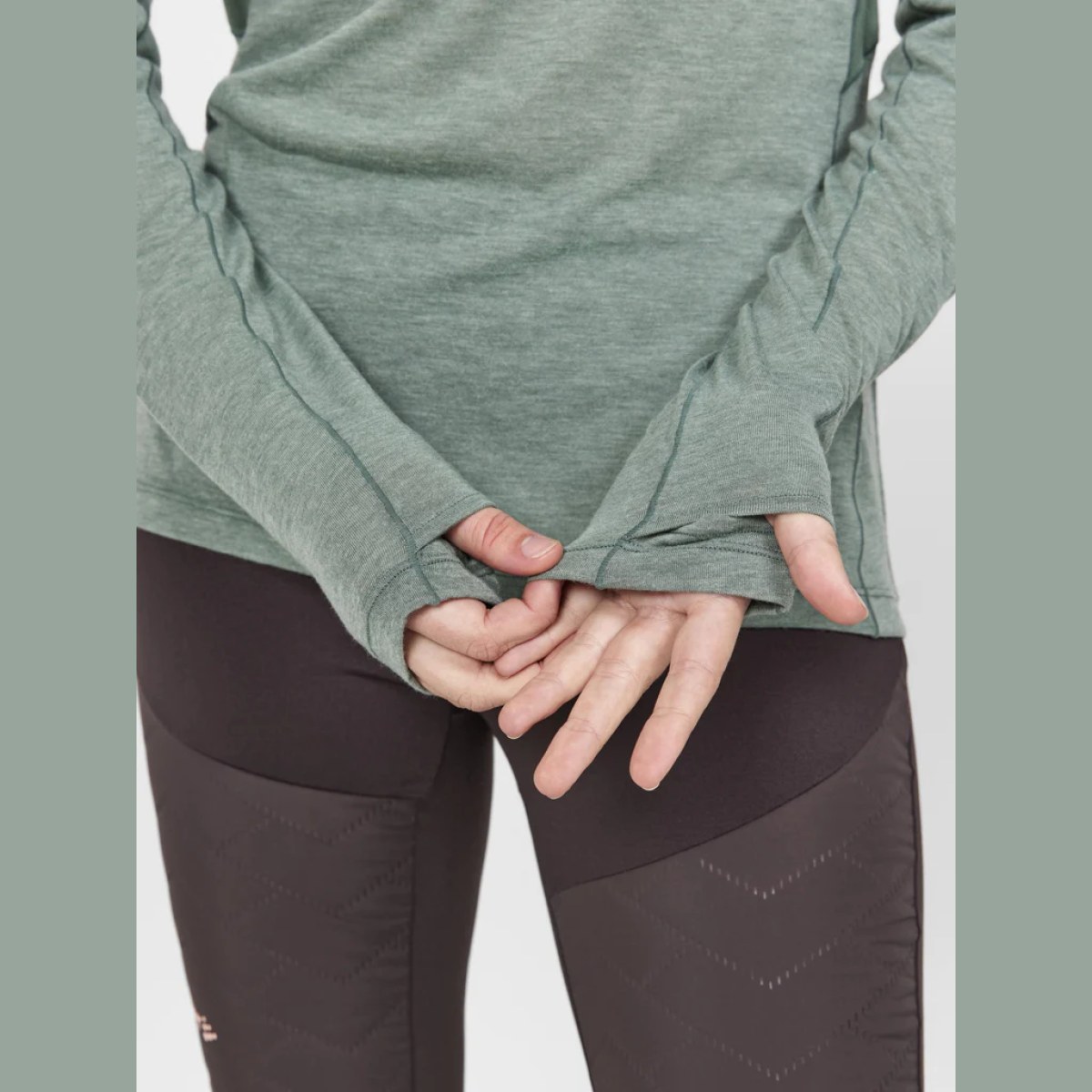 Craft ADV SubZ Wool LS Tee 2 W - Veľkosť: L · záber 3