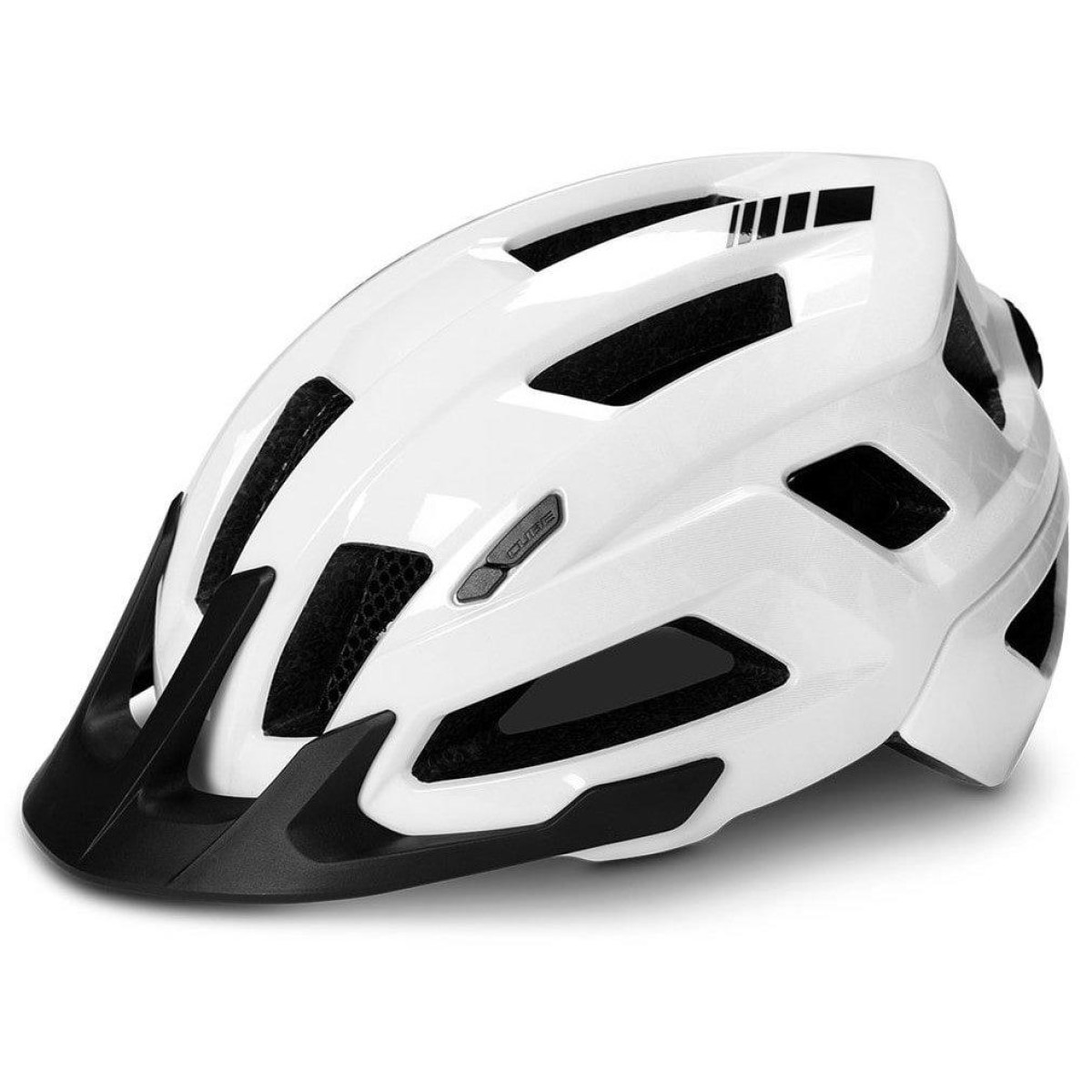 Cube Helmet Steep - Veľkosť: 49-55 | Farba: Biela · záber 1