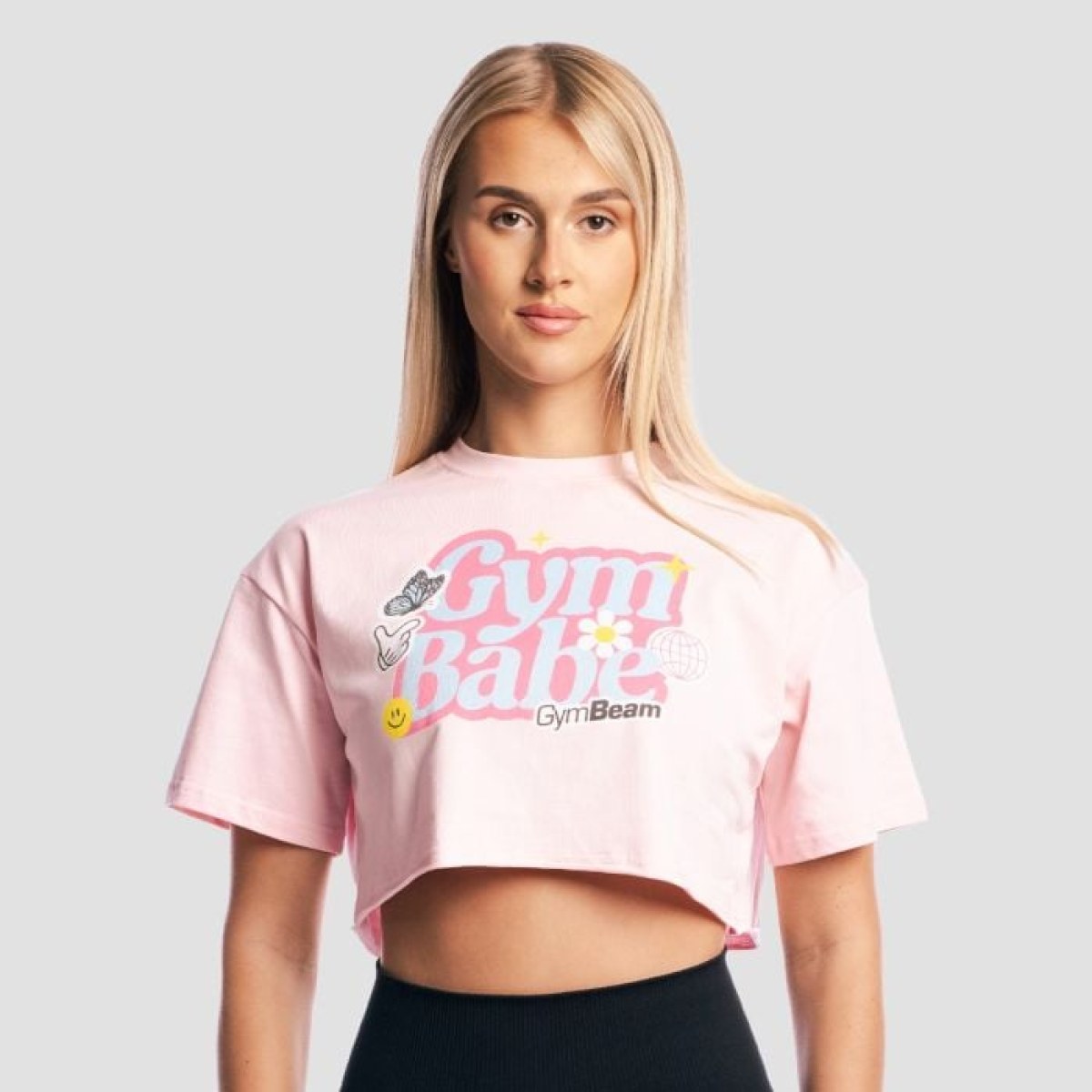 GymBeam Dámske tričko GymBabe Cherrybloom M · záber 1