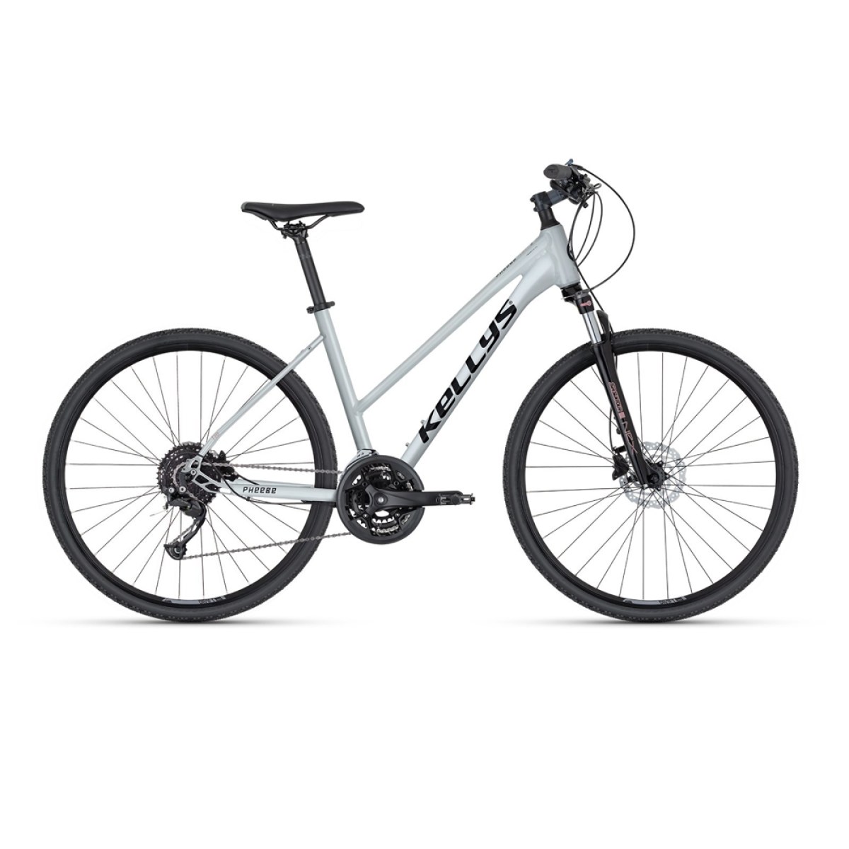 Kellys PHEEBE 20 28" - model 2025 White - S (17", 155-170 cm) · záber 1