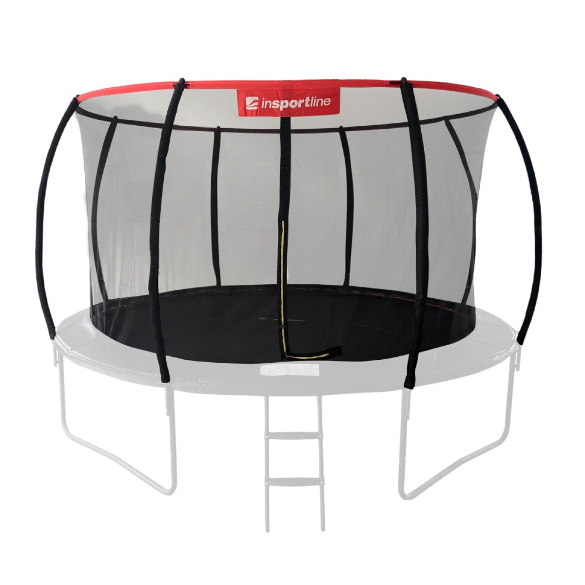 Ochranná sieť bez tyčí pre trampolínu inSPORTline Flea PRO 366 cm · záber 1
