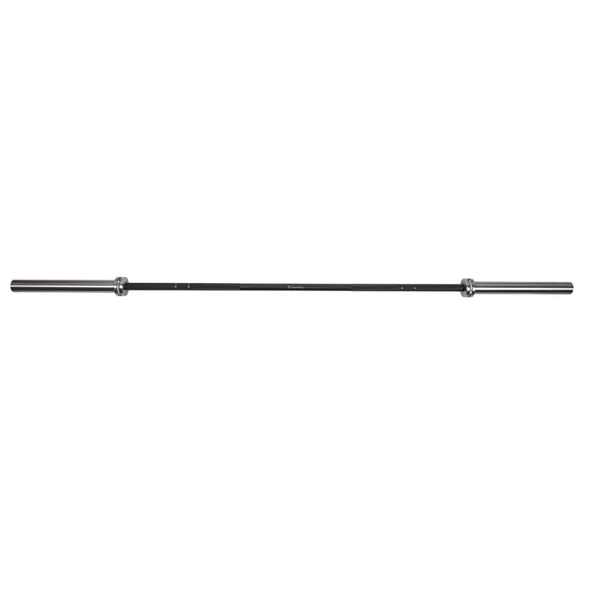 Vzpieračská tyč s ložiskami inSPORTline OLYMPIC OB-86 MTBH4 220cm/50mm • 20kg • do 450kg • bez objímok · záber 1