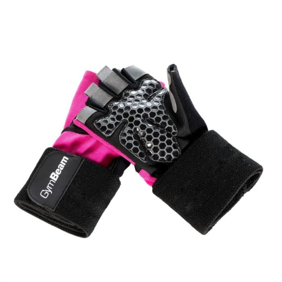 GymBeam Dámske fitness rukavice Guard Pink XL · záber 1