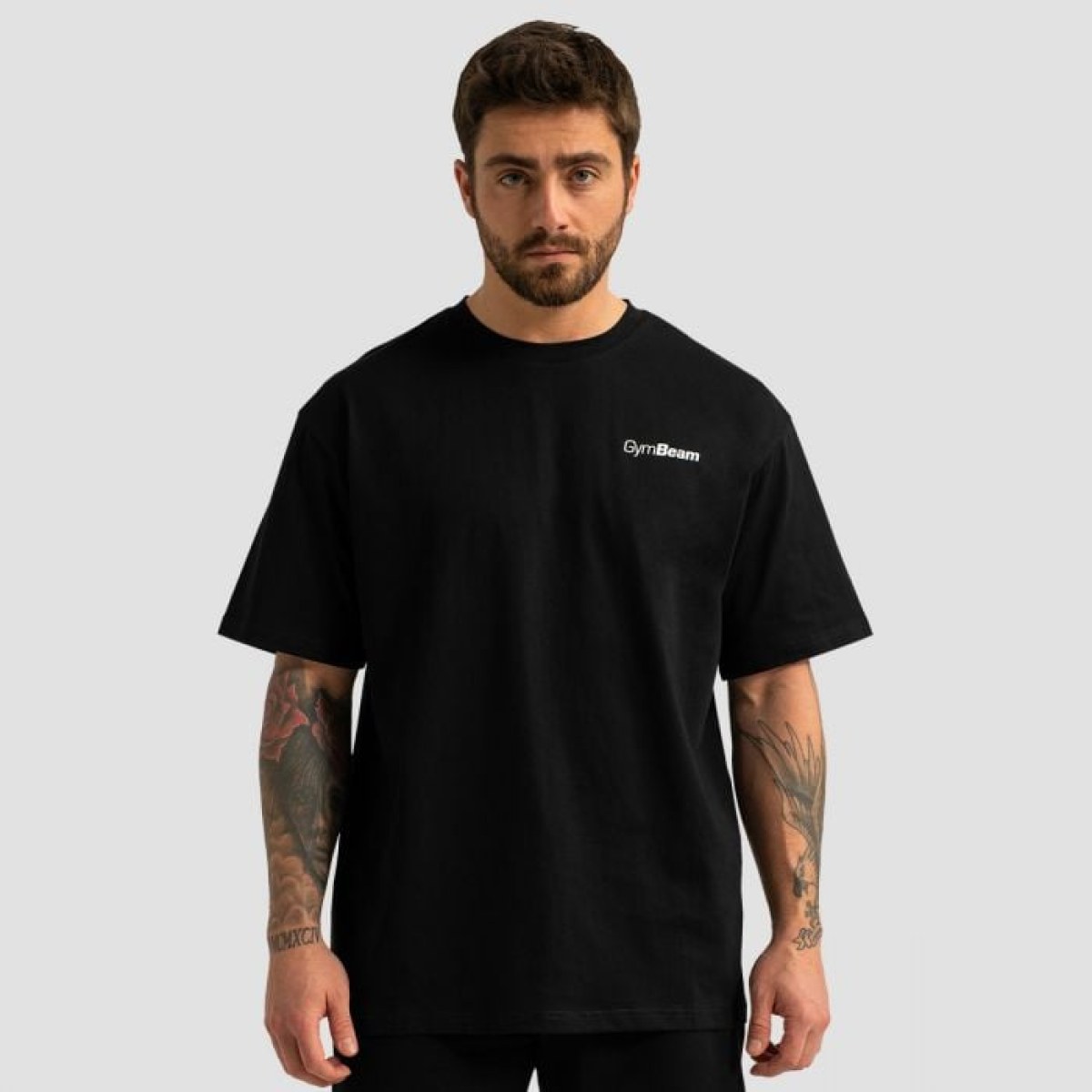 GymBeam Tričko Oversized Limitless Black MM · záber 1
