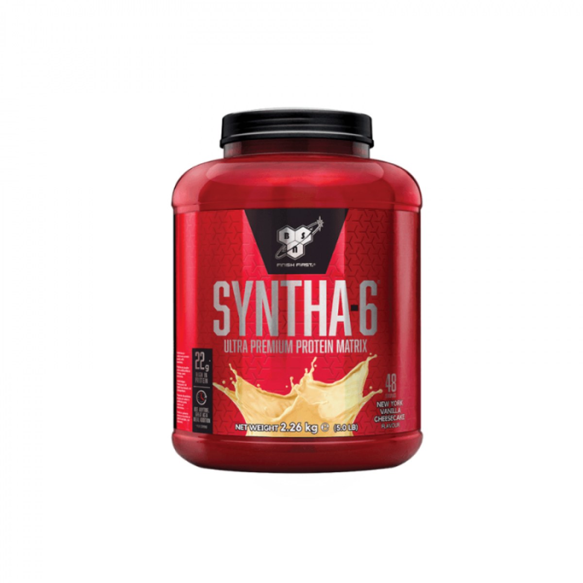 BSN Syntha 6 vanilkový cheesecake · záber 1