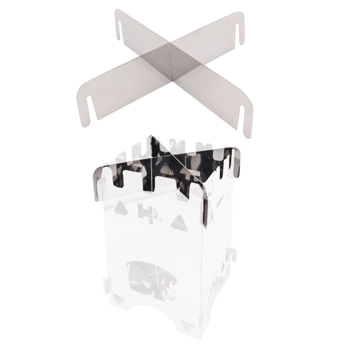 4HEAT Skládací nástavec pro dřívkový vařič Stove v.2 · záber 1