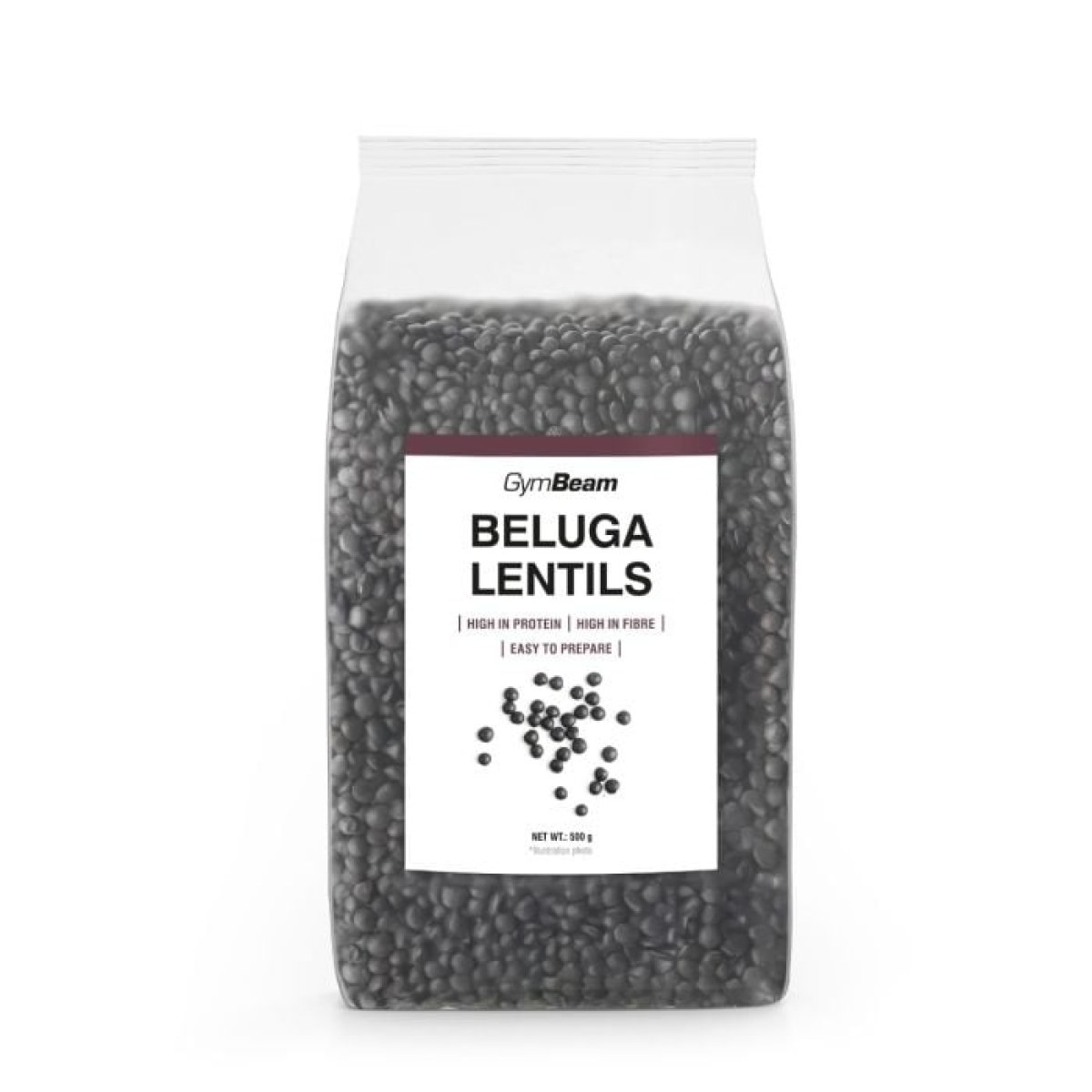 GymBeam Čierna šošovica Beluga · záber 1