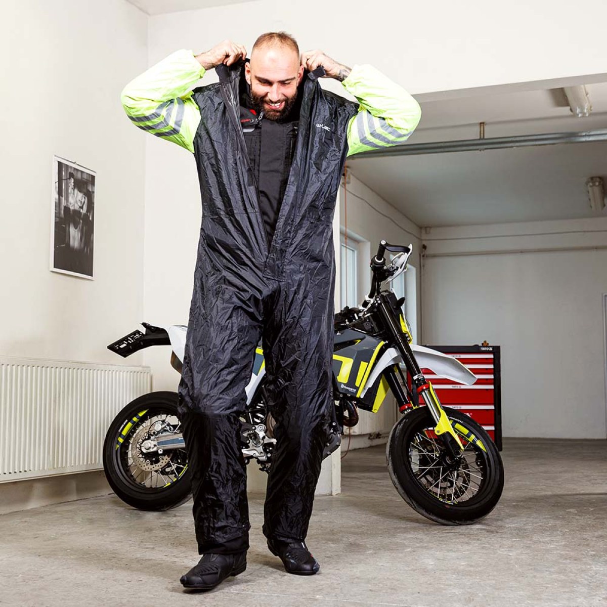 Moto pláštenka W-TEC Smedava - Veľkosť: XL · záber 2