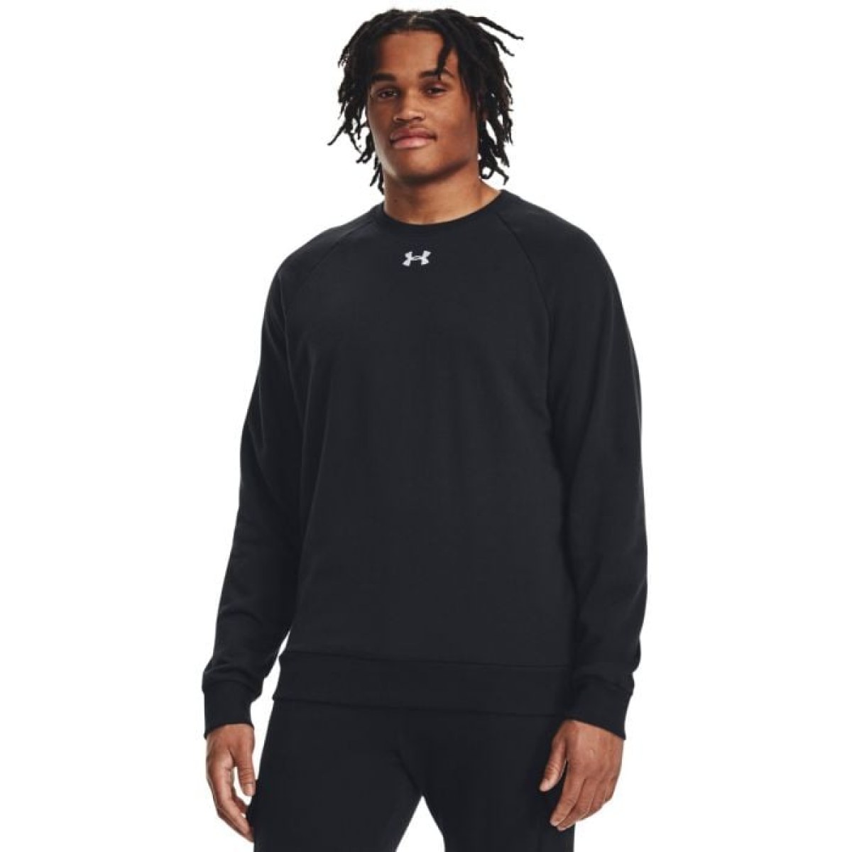 Under Armour Mikina UA Rival Fleece Crew Black XXLXXL · záber 1