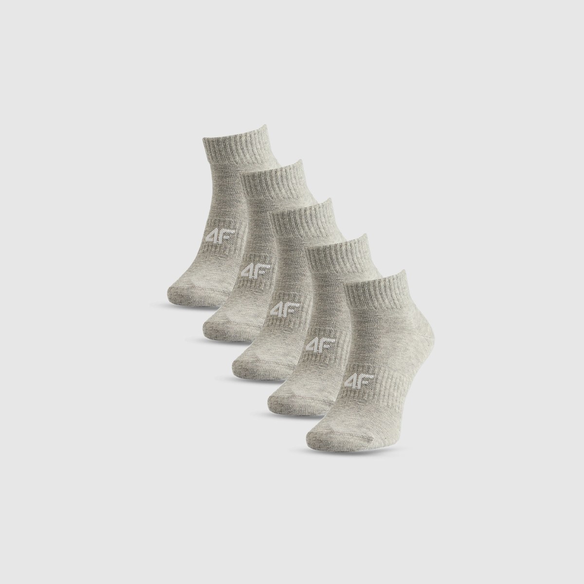 Ponožky krátke (5-pack) dámske - sivé · záber 1