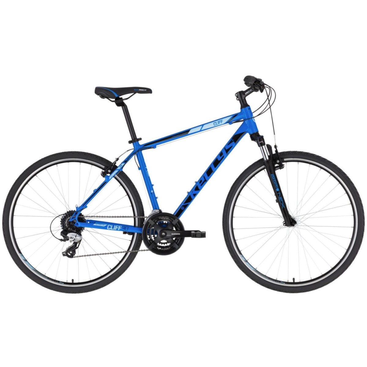 Kellys CLIFF 30 28" - model 2022 blue - M (19", 165-180 cm) · záber 1