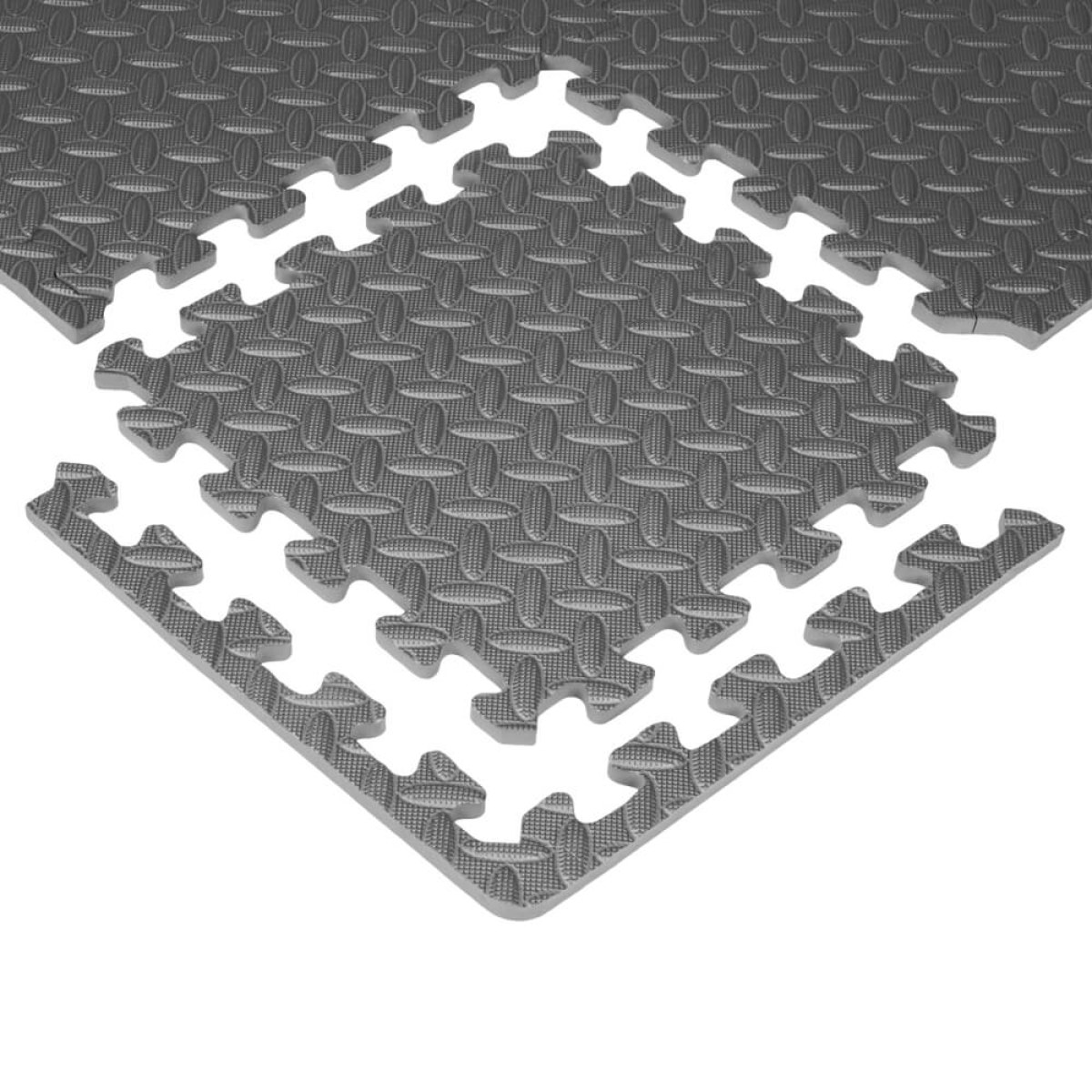 Puzzle podložka inSPORTline Famkin (12 dielov, 18 okrajov) - Farba: Mocha mousse · záber 3