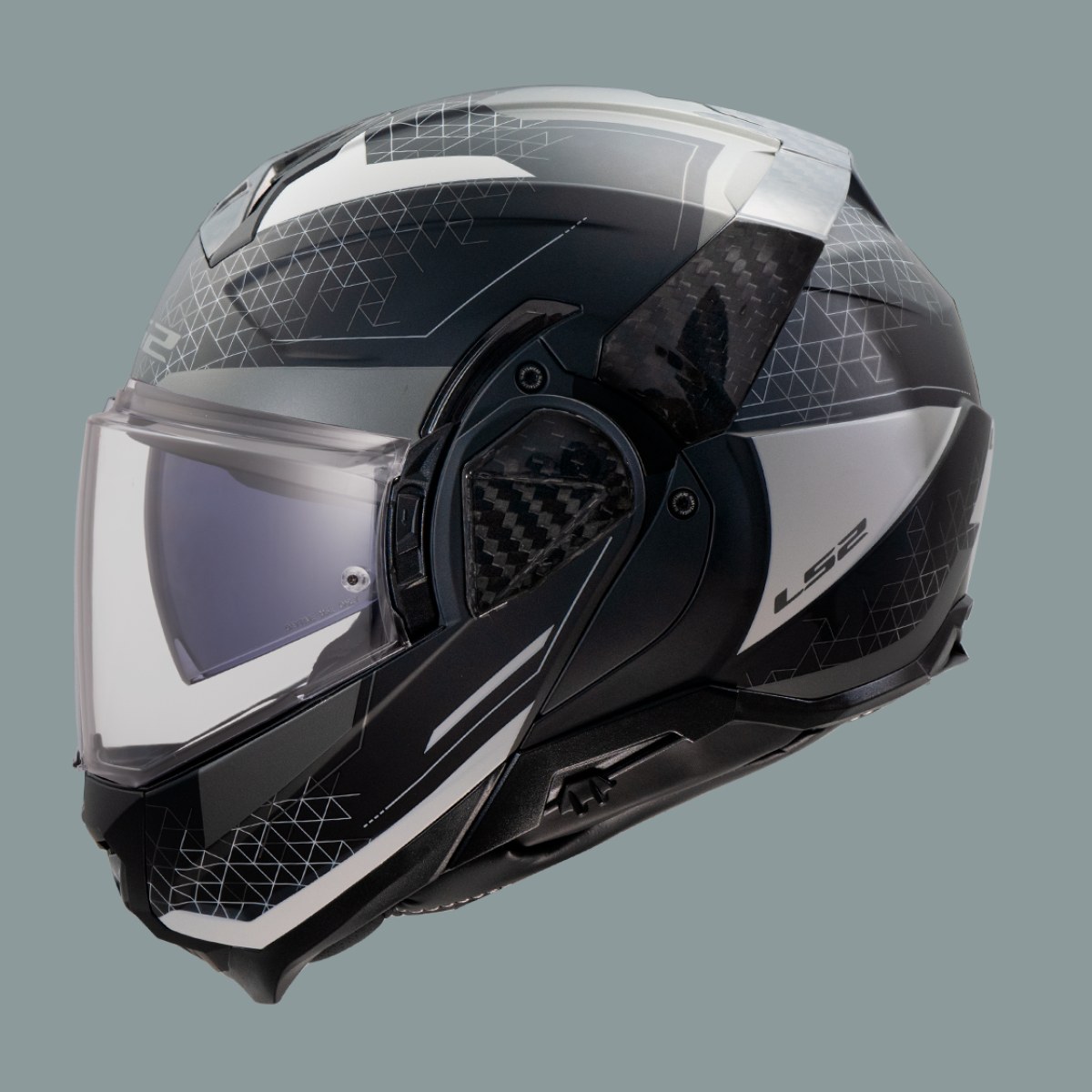 LS2 FF910 Advant II Astral Grey M (57-58) · záber 4