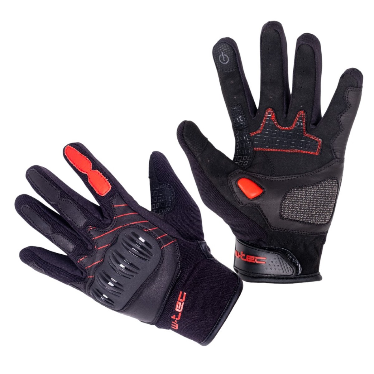 Moto rukavice W-TEC Valelungo - Veľkosť: M · záber 1