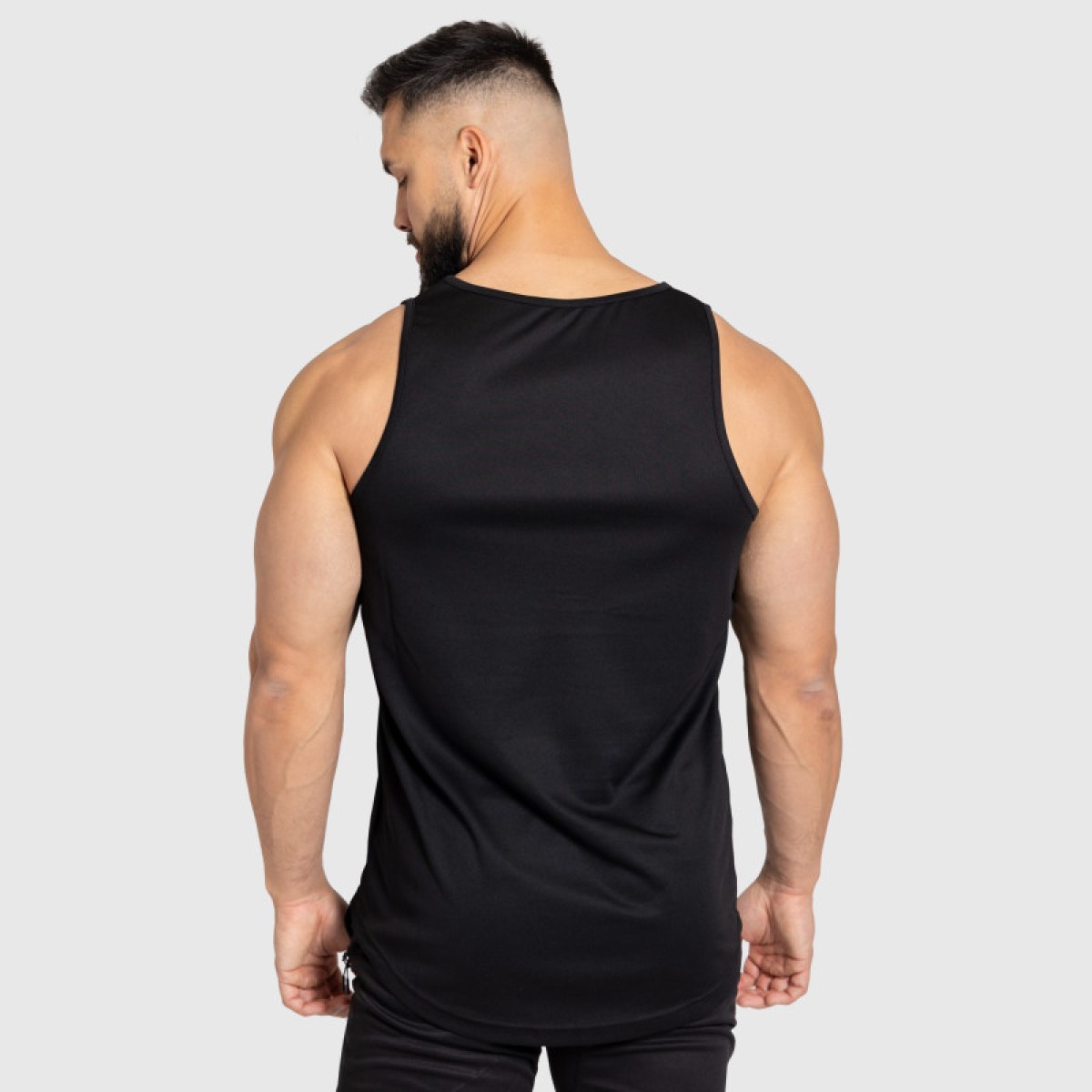 Pánske športové tielko Iron Aesthetics Athlete, čierne · záber 4