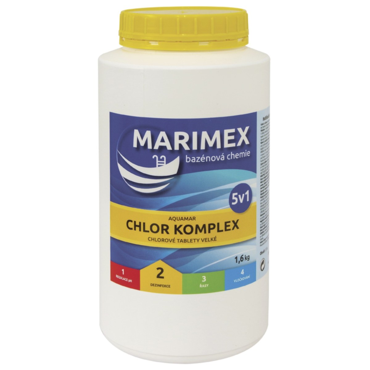 Bazénová chémia MARIMEX Komplex 5v1 1,6 kg · záber 1