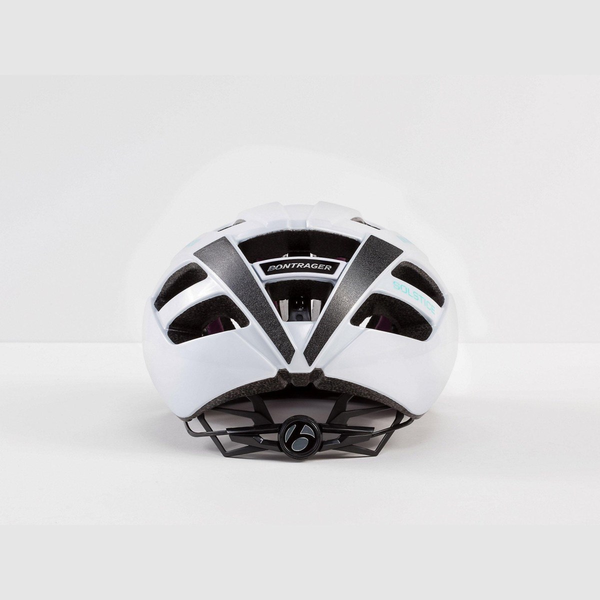 Bontrager Solstice Helmet - Veľkosť: 55-61 | Farba: Biela, Sivá · záber 5