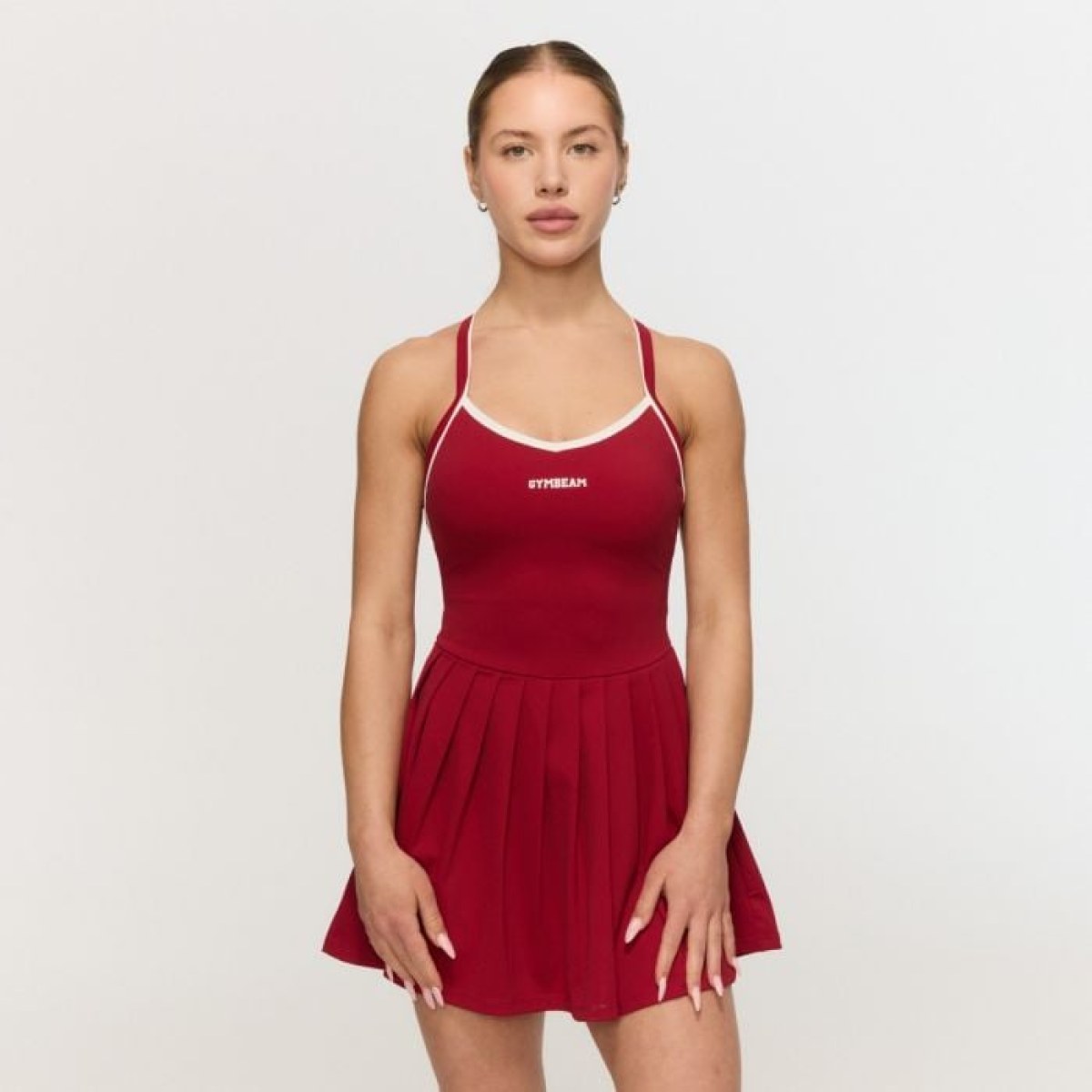 GymBeam Športové šaty Varsity Red XS · záber 1