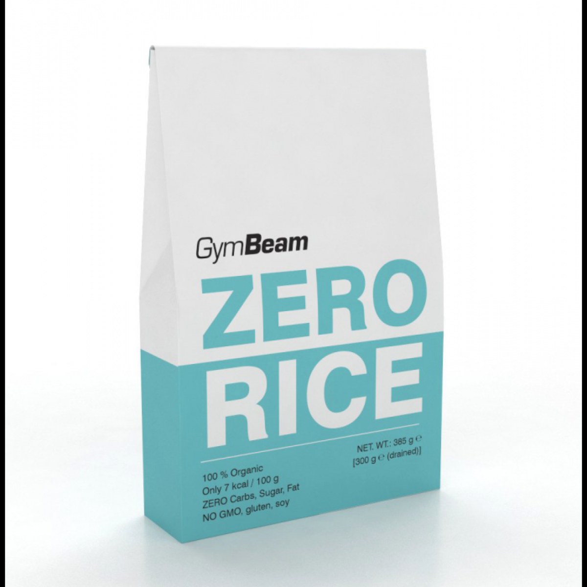 GymBeam BIO Zero Rice - Hmotnosť: 0,385 kg | Balenie: 20 · záber 1