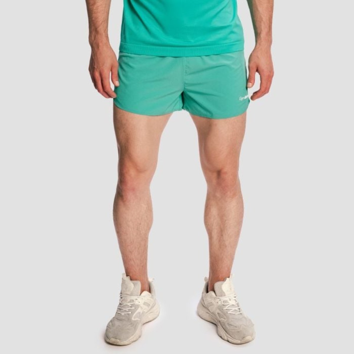 GymBeam Pánske bežecké šortky 2in1 Pulse X Green L · záber 1