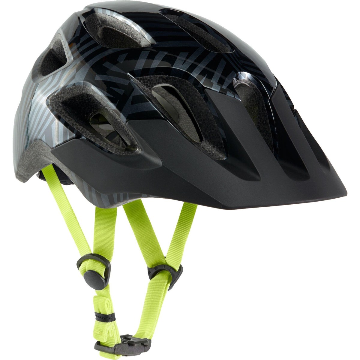 Bontrager Tyro Helmet Youth - Veľkosť: 50-55 | Farba: Čierna · záber 1