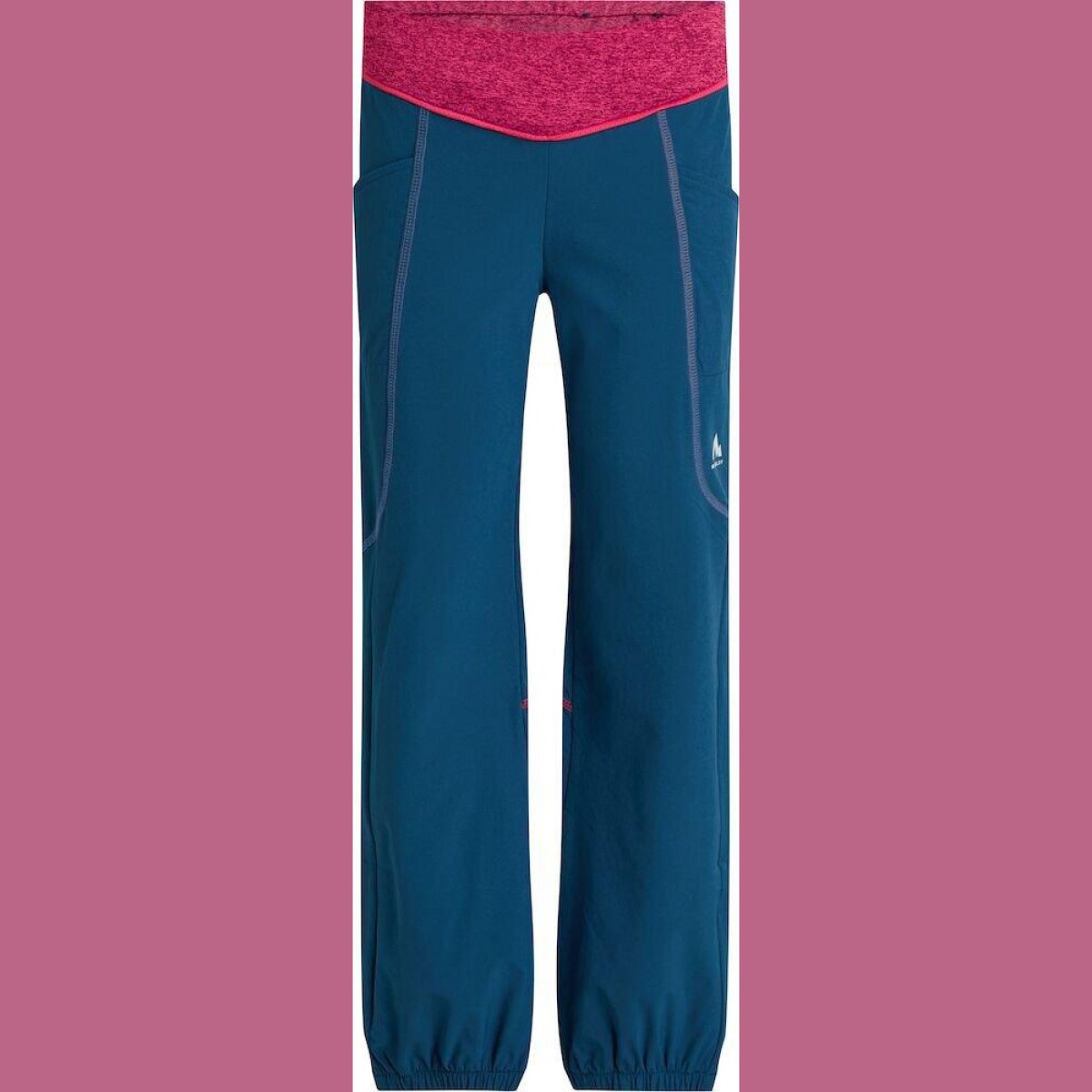 McKinley Zubal Hiking Pants Kids - Veľkosť: 128 | Farba: Modrá · záber 1