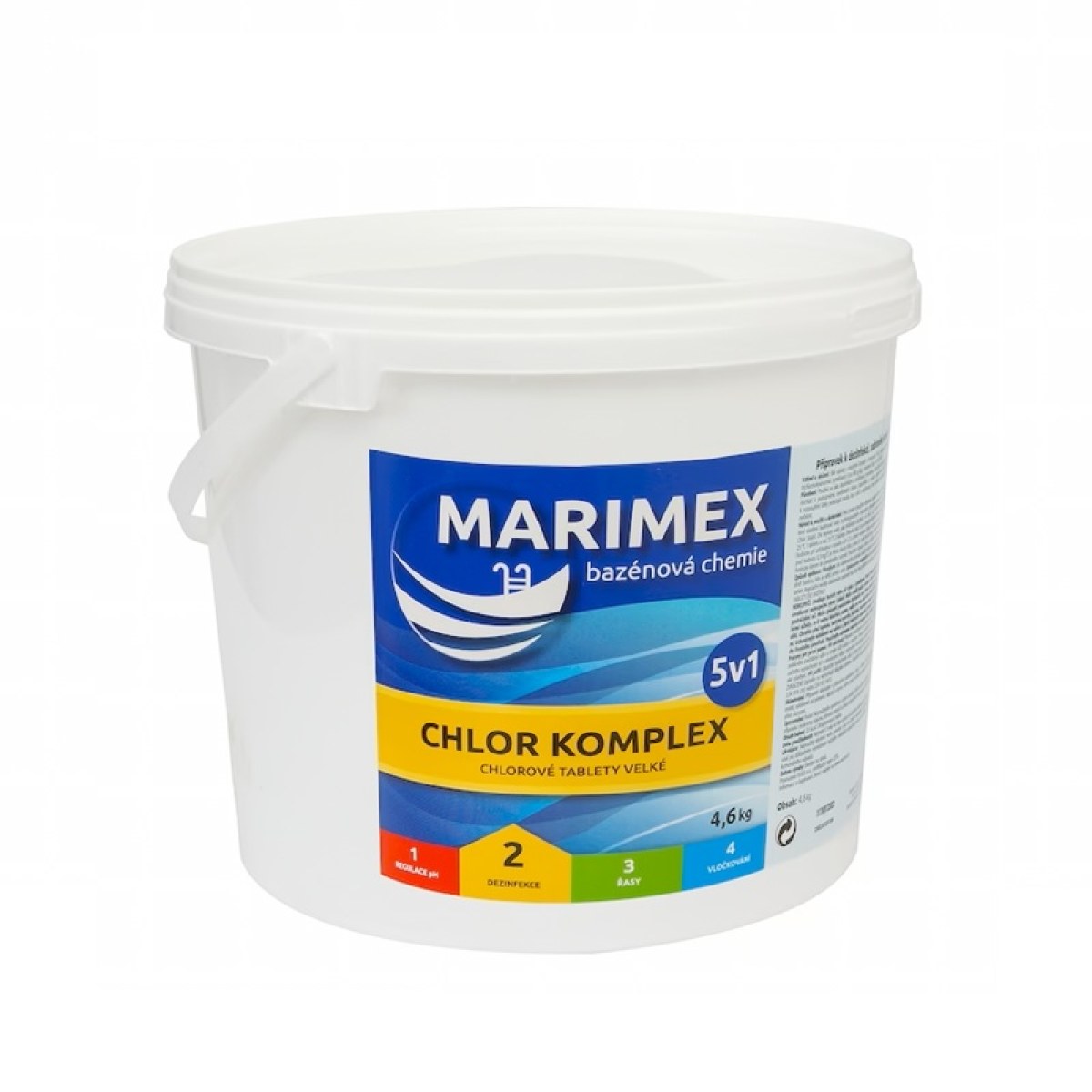 Bazénová chémia MARIMEX Komplex 5v1 4,6 kg · záber 1