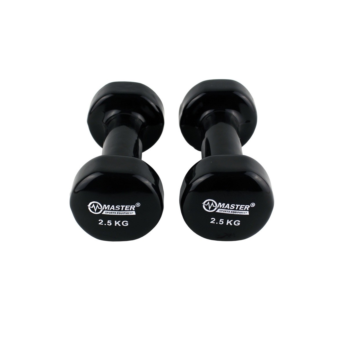 Vinylové činky MASTER 2 x 2,5 kg · záber 1