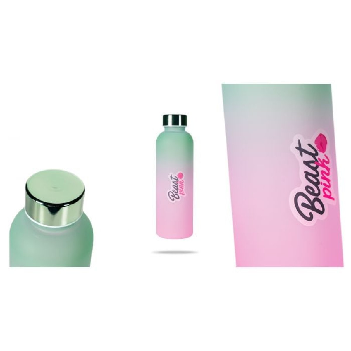 BeastPink Fľaša Thirst Trap Bottle Gradient 500 ml - Farba: Viacfarebná | Hmotnosť: 0,08 kg | Objem: 500 ml | Balenie: 60 · záber 1