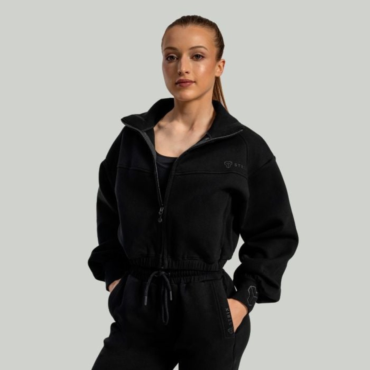 Dámska mikina Lunar Zip-Up Black - STRIX LL · záber 1
