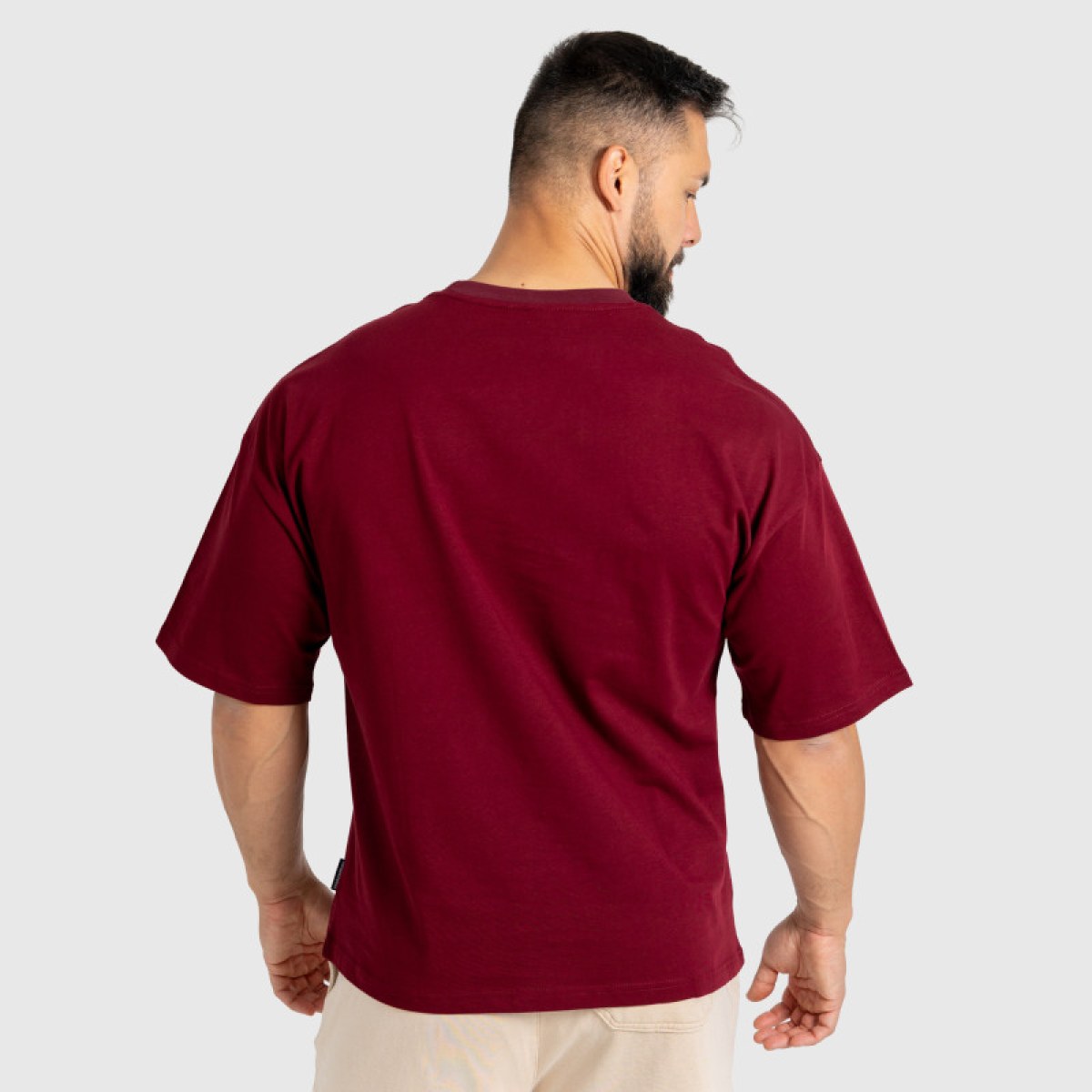 Pánske tričko Iron Aesthetics ASTHX, maroon · záber 5