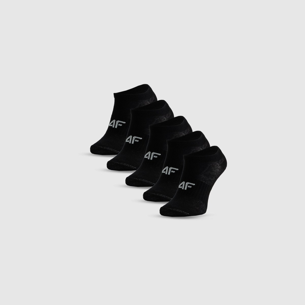 Krátke ponožky (5-pack) chlapčenské - čierne · záber 2