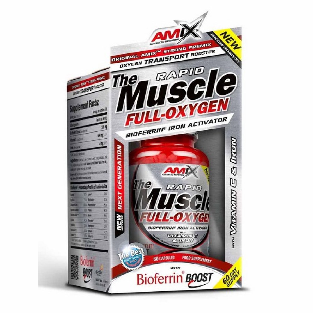 Muscle Full-Oxygen - Amix 60 kaps. · záber 1