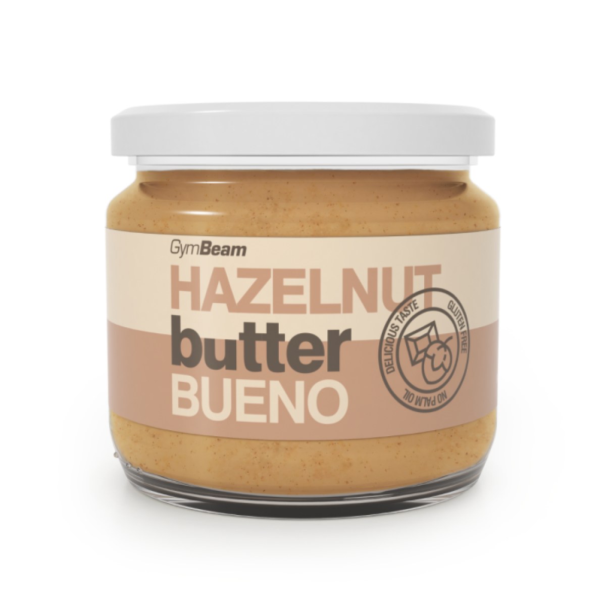 GymBeam Bueno lieskovoorieškové maslo - Hmotnosť: 0,34 kg | Balenie: 8 · záber 1