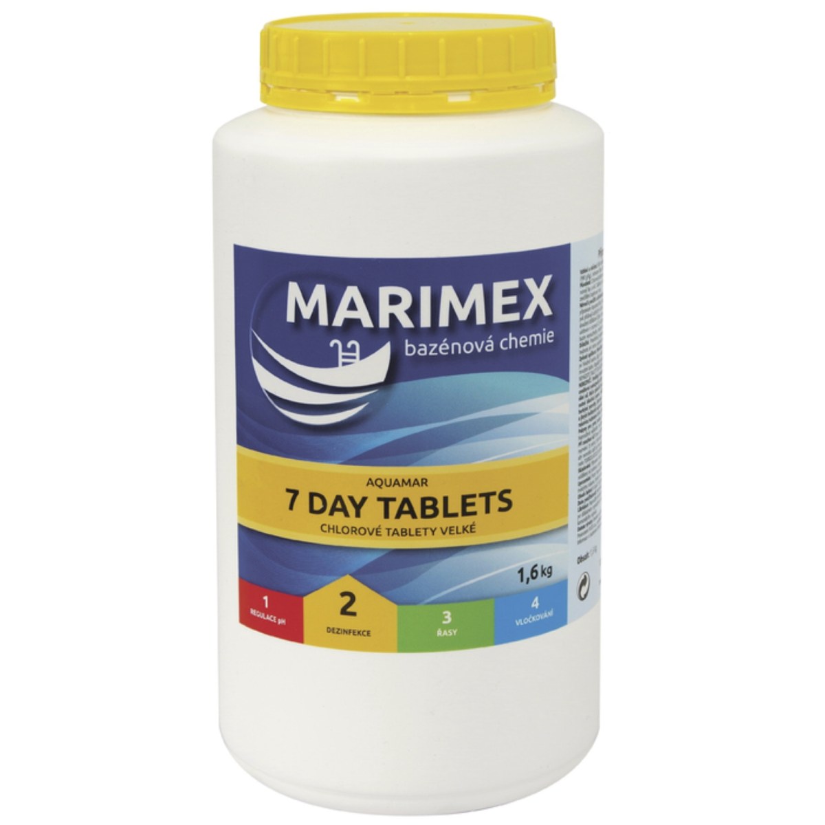 Bazénová chémia MARIMEX 7day tablets 1,6 kg · záber 1